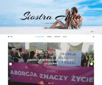 Siostraania.pl(Siostra Ania) Screenshot