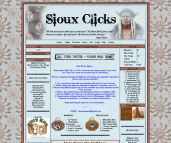 Siouxclicks.info(Paid to click) Screenshot