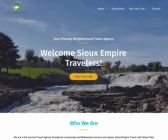 Siouxempiretravel.com(Sioux Empire Travel) Screenshot