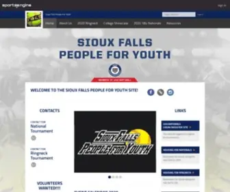 Siouxfallsfastpitch.com(Sioux falls) Screenshot