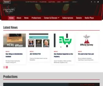 Siouxfallstheatre.com(Sioux Empire Community Theatre) Screenshot