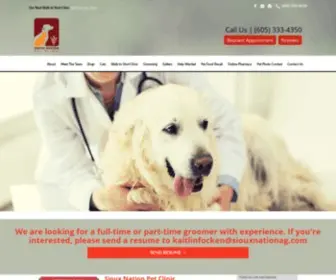 Siouxnationpetclinic.com(Siouxnationpetclinic) Screenshot