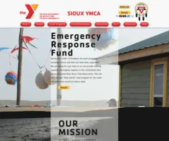 Siouxymca.org(The Sioux YMCA) Screenshot