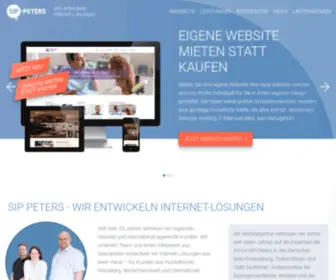 Sip-Peters.de(SIP PETERS) Screenshot
