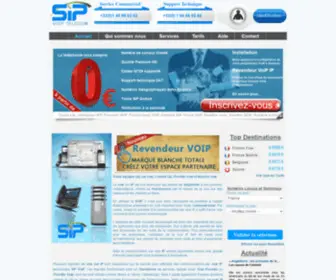 Sip-Voip-Telecom.com(VOIP Provider VOIP) Screenshot