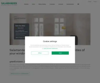 Sip-Windows.com(Salamander Window & Door System) Screenshot