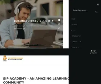 Sipacademyuae.com(SIP Academy) Screenshot