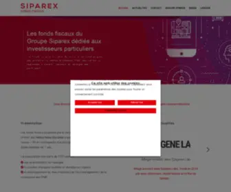 Siparexfondsfiscaux.com(Siparex) Screenshot