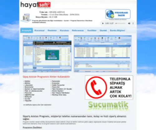 Siparisasistan.com(Paket Servis Programı) Screenshot