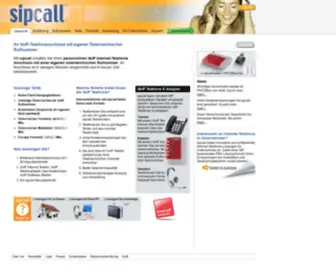 Sipcall.at(VoIP Östereich) Screenshot