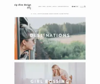 Sipdinedesign.com(Sip Dine Design) Screenshot