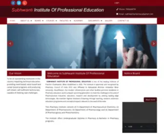 Sipe.org.in(Subhwanti Institute Of Professional Education) Screenshot
