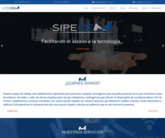 Sipecem.com.mx(SIPECEM) Screenshot