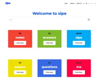 Siped.org(Sipe) Screenshot