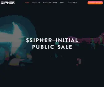 Sipher.xyz(Sipher) Screenshot