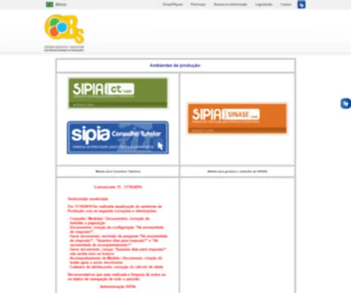 Sipia.gov.br(Request Rejected) Screenshot