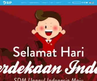 Sipindonesia.com(SIP is a company runs in the lifestyle business (health and beauty)) Screenshot