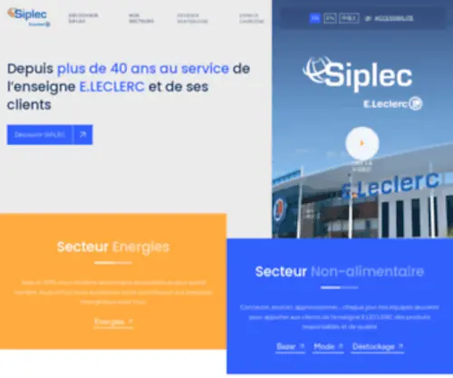 Siplec.com(SIPLEC E.Leclerc) Screenshot