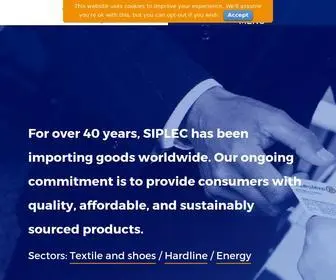 Siplec.leclerc(SIPLEC I Import company for fuels and manufactured products) Screenshot