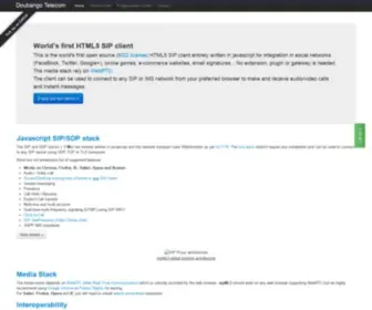 Sipml5.org(The world's first open source HTML5 SIP client) Screenshot