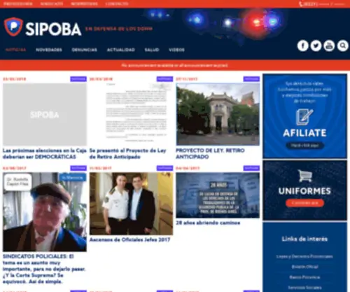 Sipoba.com.ar(Sindicales) Screenshot