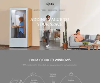 Sipos.kr(ADDING VALUE TO YOUR SPACE) Screenshot