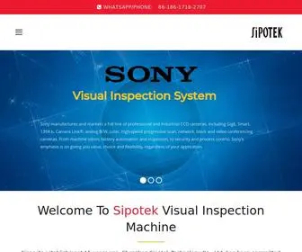Sipotek.net(Sipotek Visual Inspection Machine & System Manufacturer From China) Screenshot
