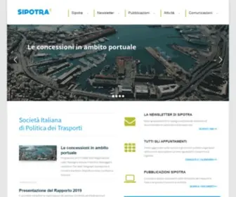 Sipotra.it(Home Page) Screenshot