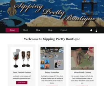 Sippingprettyboutique.com(Sipping Pretty Boutique) Screenshot