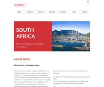 Sippo.co.za(SIPPO South Africa) Screenshot