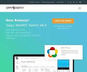 Sippyswitch.co(Sippy WebRTC Switch V6.0) Screenshot