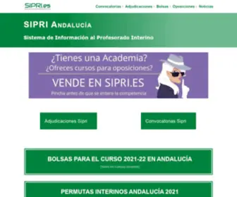 Sipri.es(SIPRI Andalucía) Screenshot