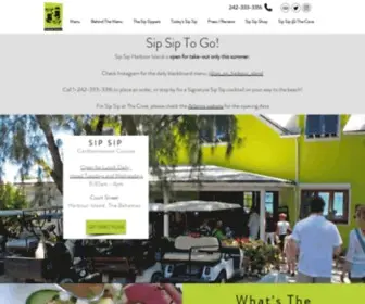 Sipsiprestaurant.com(Sip Sip) Screenshot