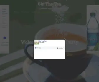 Sipthetea.com(Sip The Tea) Screenshot