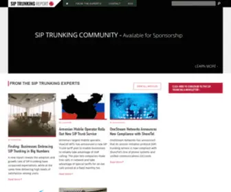 Siptrunkingreport.com(SIP Trunking) Screenshot