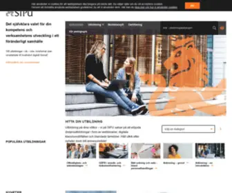 Sipu.se(Det självklara valet för kompetensutveckling) Screenshot