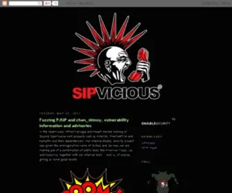 SipVicious.org(About us) Screenshot