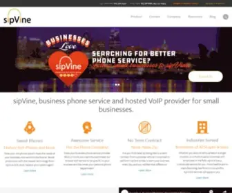 SipVine.com(Business Phone Service) Screenshot