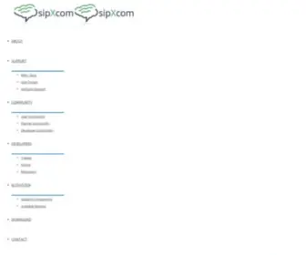 SipXcom.org(SipXcom open source unified communications software) Screenshot