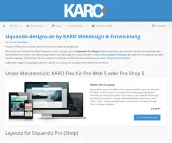 Siquando-Designs.de(By KARO Webdesign & Entwicklung) Screenshot