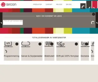 Sircon.net(Parkert domene) Screenshot