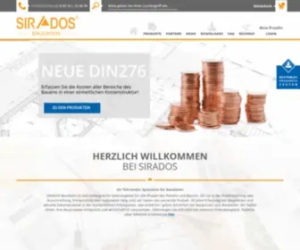 Sirados.de(SIRADOS Baudaten) Screenshot