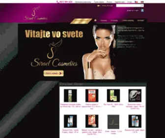 Sirael.sk(Sirael Cosmetics Europe) Screenshot