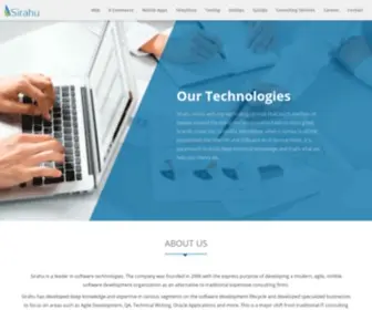 Sirahu.com(Software Development Company) Screenshot