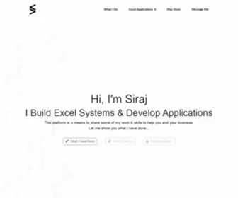 Sirajm.com(Siraj M) Screenshot