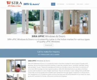 SiraupVC.com(SIRA uPVC Windows & Doors) Screenshot