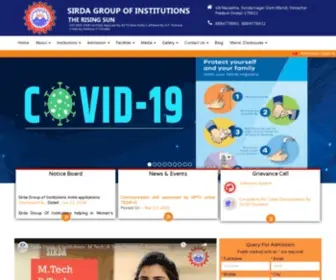 Sirda.in(SIRDA Group of Institutions) Screenshot