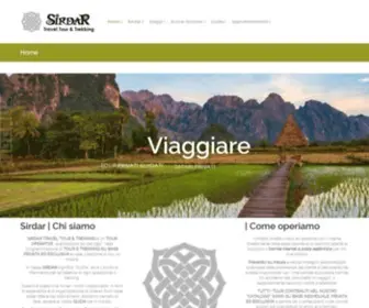 Sirdar.it(Tour operator specializzato in viaggi su misura) Screenshot