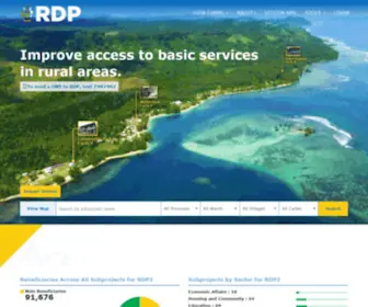 Sirdp.org.sb(Rural Development Programme) Screenshot