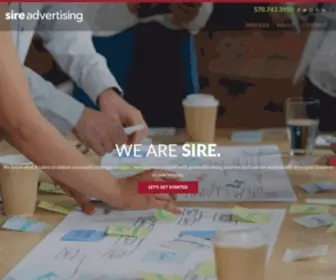 Sireadvertising.com(Full Service Advertising Agency) Screenshot